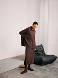 ersey Oversize de Punto Fino con Cuello Polo