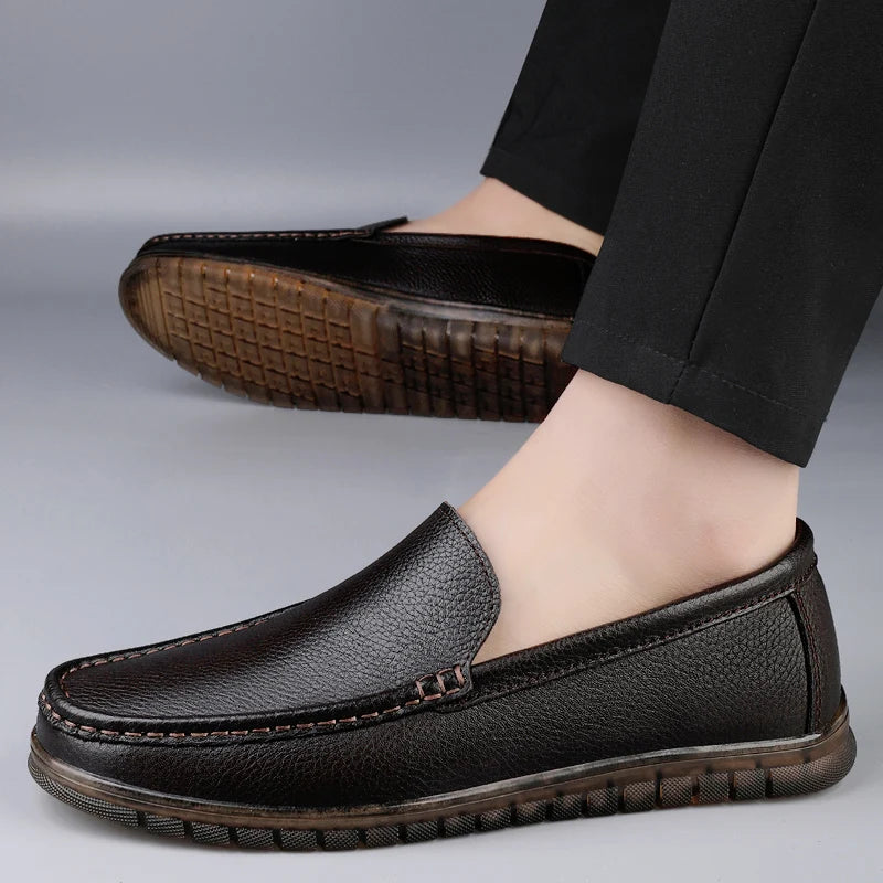 Mocasines informales para hombre en negro o marrón