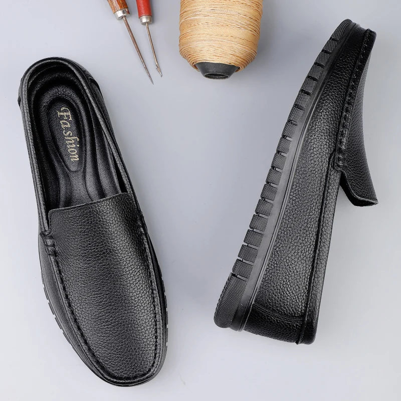 Mocasines informales para hombre en negro o marrón